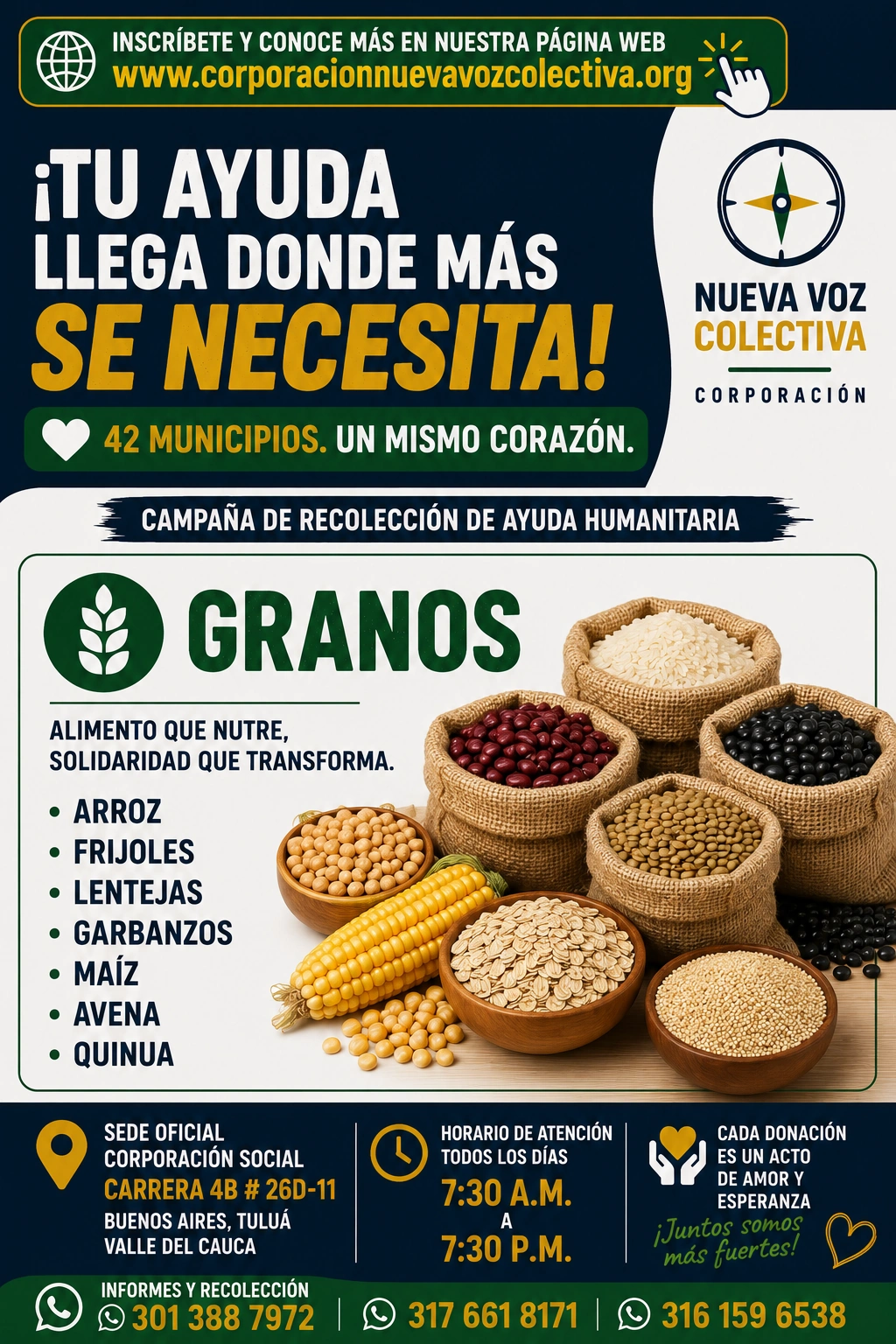 Guía oficial de granos y alimentos